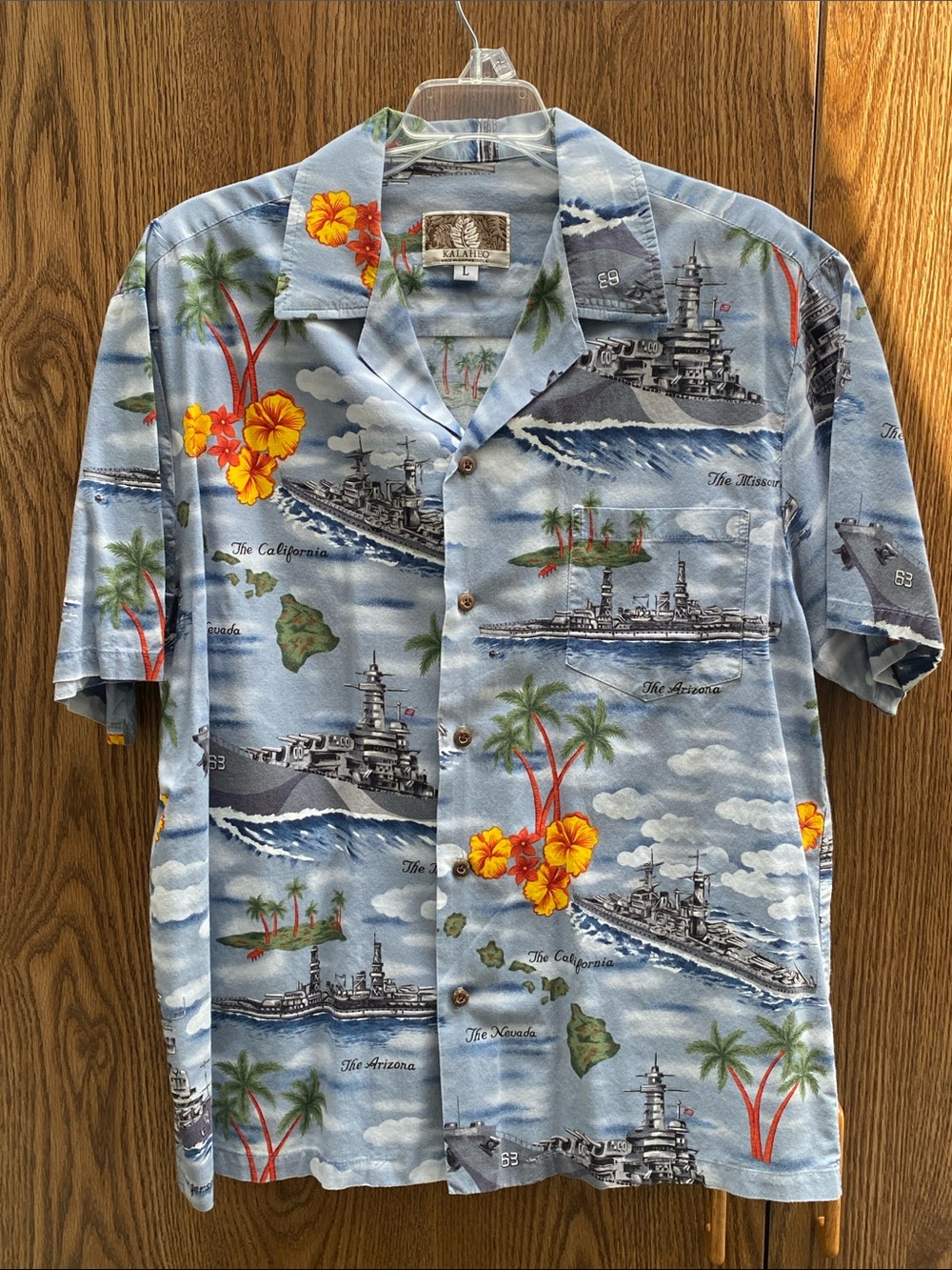 Classic KALAHEO Aloha Shirt "Historic Fleet" Edition